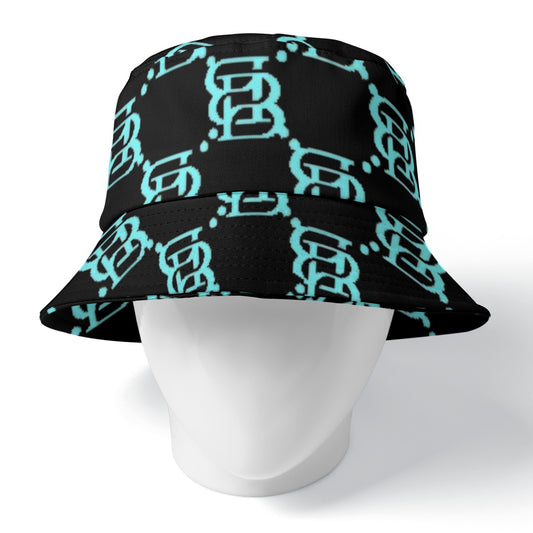 Black & Blue BB Bucket Hat